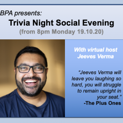 BPA Trivia Flyer Jeeves Verma